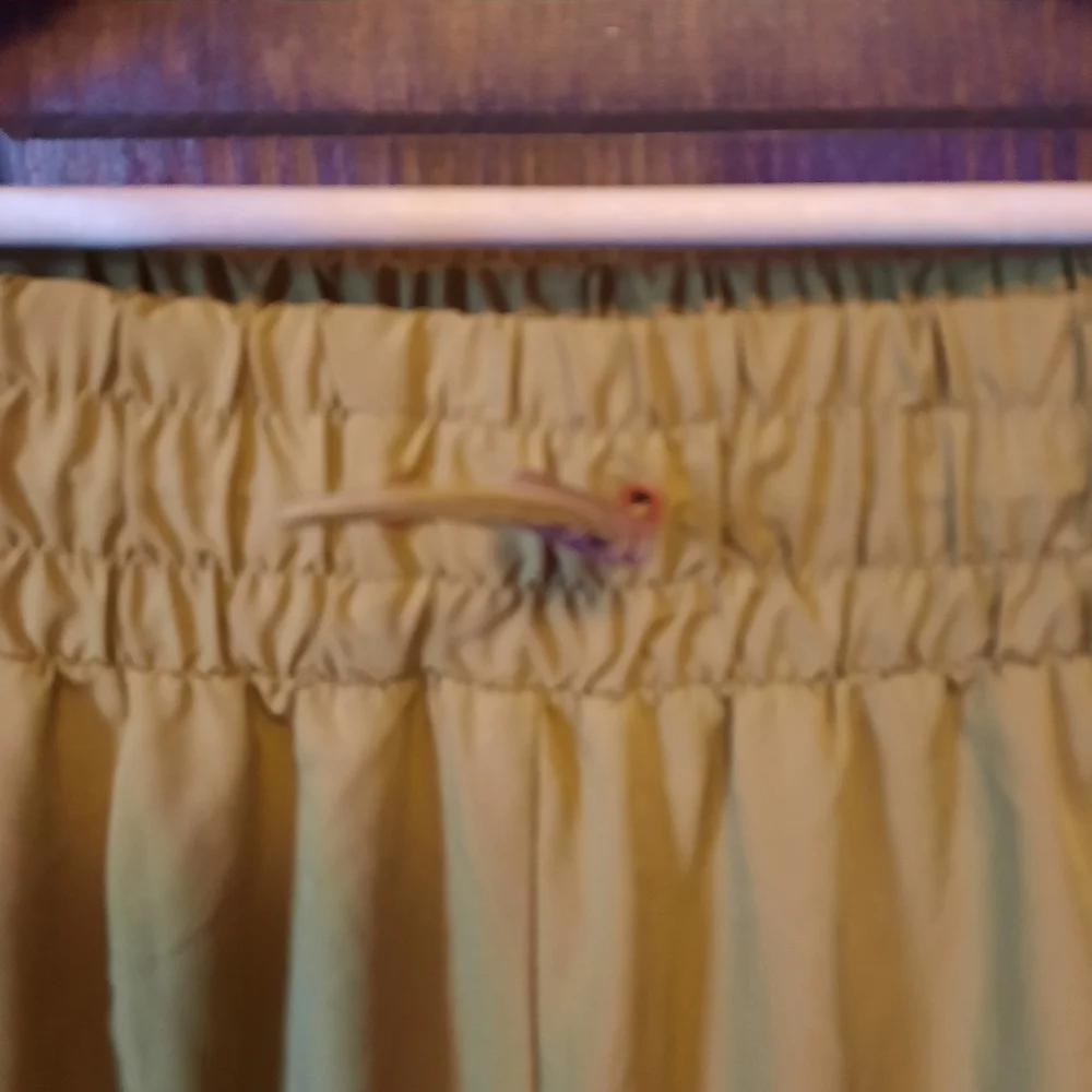 Fabletics Eleanor Cargo Track Pants Warm Olive High-rise Wide Leg Size 3X - Picture 7 of 15